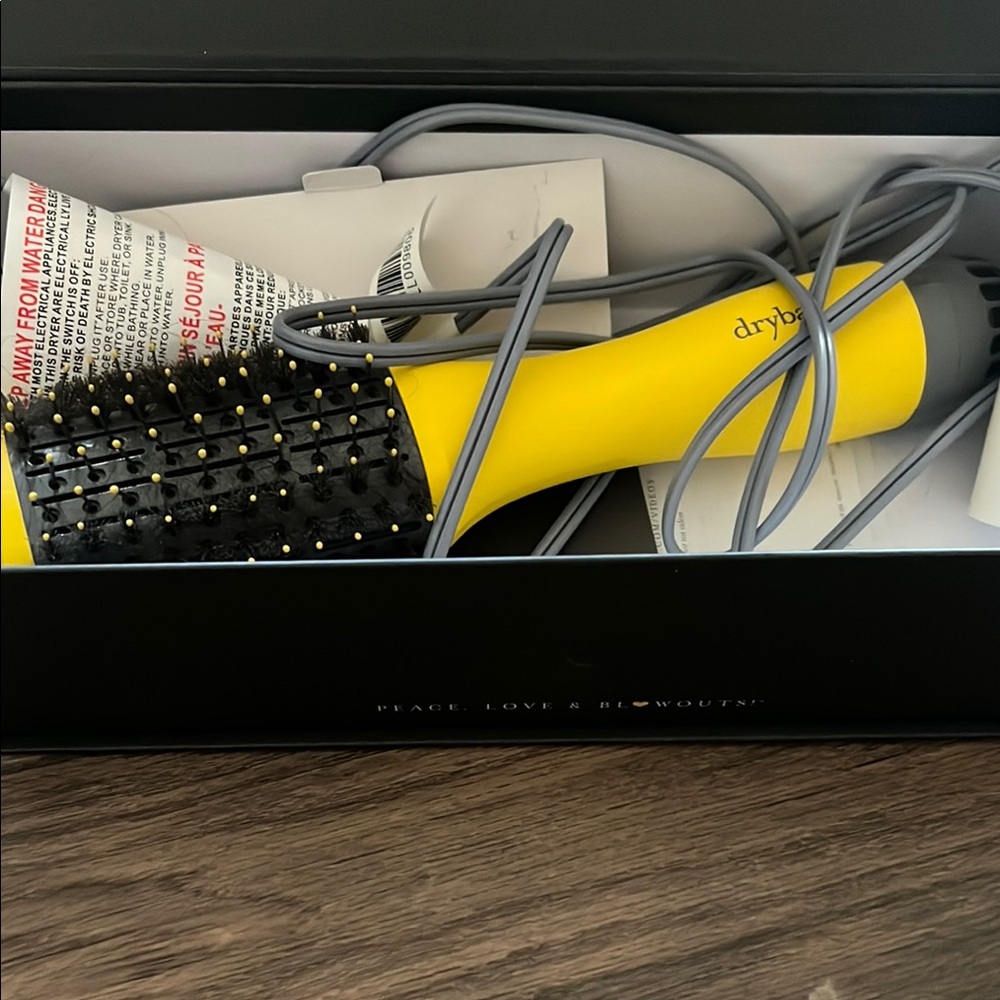 Drybar Yellow Hair Dryer Brush